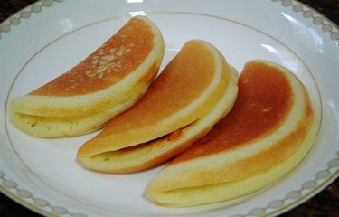 成都名小吃蛋烘糕，松軟可口忘不了的美味